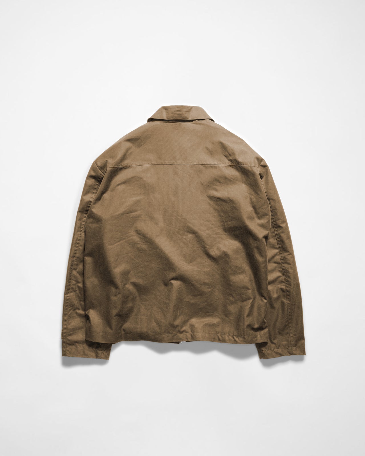 S/A Atelier - Waxed Oil Jacket Camel Brown